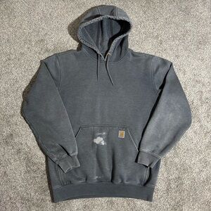 Distressed Sun Faded Carhartt hoodie